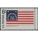 #1348 6c Historic American Flags Bennington 1968 Mint NH