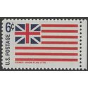 #1352 6c Historic American Flags Grand Union 1776 1968 Mint NH