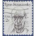 #1845 2c Igor Stravinsky 1982 Used