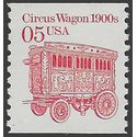 #2452 5c Circus Wagon 1900s Coil Single DG 1990 Mint NH