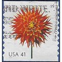 #4167 41c Flowers Dahlia Coil Single 2007 Used