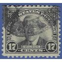# 623 17c Woodrow Wilson 1925 Used