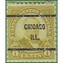 # 640 8c Ulysses S. Grant 1927 Used Precancel CHICAGO ILL.