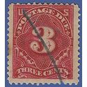 Scott J 47 3c Postage Due 1910 Used