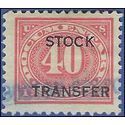 Scott RD  8 40c Stock Transfer Stamp 1922 Used