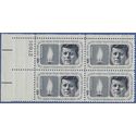 #1246 5c John F. Kennedy Memorial PB/4 1964 Mint NH
