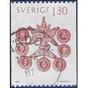 Sweden #1305 1979 Used HR