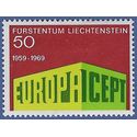 Liechtenstein # 453 1969 Mint H