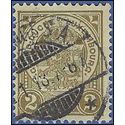 Luxembourg #  76 1907 Used