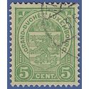 Luxembourg #  78 1907 Used