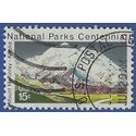 #1454 15c Mt McKinley, Alaska 1972 Used