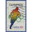 #1697 13c Olympic Games Running 1976 Used