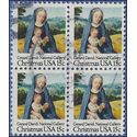 #1799 15c Madonna and Child Block/4 1979 Used