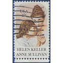 #1824 15c Helen Keller, Anne Sullivan 1980 Used