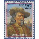 #2869b 29c Legends of The West Buffalo Bill 1994 Used
