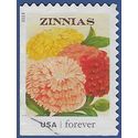 #4759 (46c Forever) Vintage Seed Packets Zinnias 2013 Used