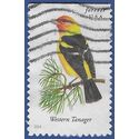 #4884 Songbirds-Western Tanager Booklet Single 2014 Used