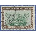 Peru #C169 1961 Used Pen Note on Back