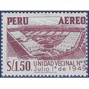 Peru #C183 1962 Mint H Paper Stickage