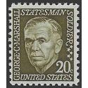#1289 20c Prominent Americans General George C. Marshall 1967 Mint NH