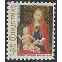 #1321 5c Madonna and Child 1966 Mint NH