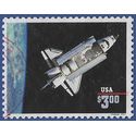 #2544b $3.00 Priority Mail Space Shuttle Challenger 1996 Used