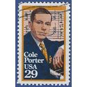 #2550 29c Performing Arts Cole Perter 1991 Used