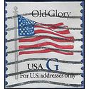 #2890 32c Old Glory "G" Rate Coil Single 1994 Used