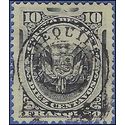 Peru #3N15 1884 Used Occupation Stamp (Grill) AREQUIPA Overprint