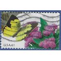 #4156 41c Southern Dogface Butterfly Booklet Single Ty I 2007 Used