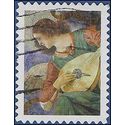 #4477 44c Christmas, Angel With Lute 2010 Used