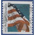 #4489 (44c Forever) US Flag Coil Single 2010 Used