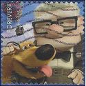 #4556 (45c Forever) Pixar Films Carl Fredricksen & Dug 2011 Used