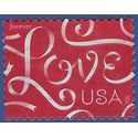 #4626 (45c Forever) Love Ribbons 2012 Used