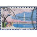 #4651 (45c Forever) Cherry Blossom Centennial  2012 Used