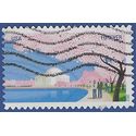 #4652 (45c Forever) Cherry Blossom Centennial 2012 Used