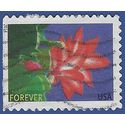 #4865 (49c Forever) Winter Flowers Christmas Cactus Booklet Single 2014 Used