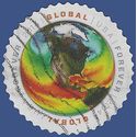 #4893 Global Rate ($1.15 Forever) Ocean Surfaces Temperature 2014 Used