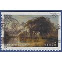 #4918 (49c Forever) Summer Afternoon, Asher B. Durand Booklet Single 2014 Used