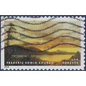 #4919 (49c Forever) Sunset, Frederic Edwin Church Booklet Single 2014 Used