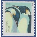 #4990 22c Emperor Penguins Coil Single 2015 Used