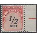 Scott J 88 1/2c US Postage Due 1959 Mint NH