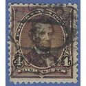 # 222 4c Abraham Lincoln 1890 Used