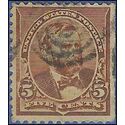 # 223 5c Ulysses S. Grant 1890 Used