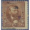# 223 5c Ulysses S. Grant 1890 Used