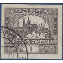 Czechoslovakia #  23 1919 Used