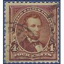 # 269 4c Abraham Lincoln 1895 Used