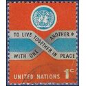 UN New York # 104 1962 Used