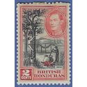 British Honduras #116 1938 Mint HR Gum Disturbance