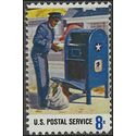 #1490 8c Postal Service Employees Mail Collection 1973 Mint NH